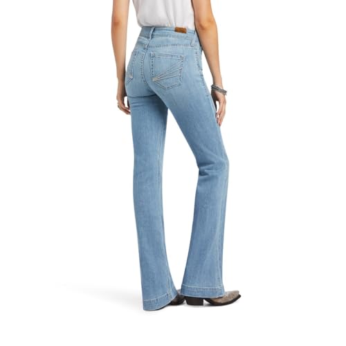 ARIAT Ohio Slim Trouser Aisha Women's Wide Leg Jeans 10040504