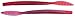 Missile Baits Quiver 6.5 Cherry Seed Top (Small Blake Flake)/Blue Vein/Cherry Seed Red (No Flake) Bottom