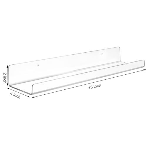 Dezzer RIV006 4 Pack Acrylic Shelves thumb #2