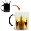 Lihome halloween gifts halloween coffee mug horror movie gifts color changing zombie coffee mugs horror lovers gifts for women men11oz  urban country home decor