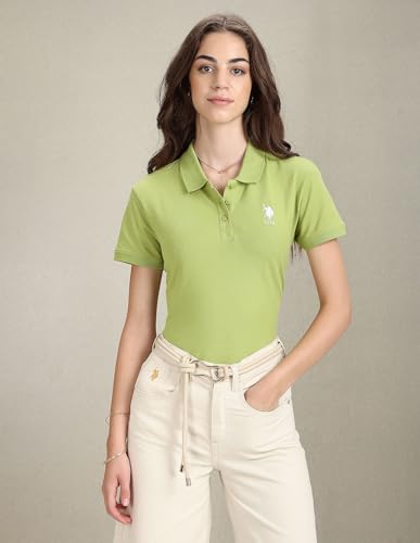 Image of U.S. Polo ASSN. Women's Cotton Regular Fit T-Shirt