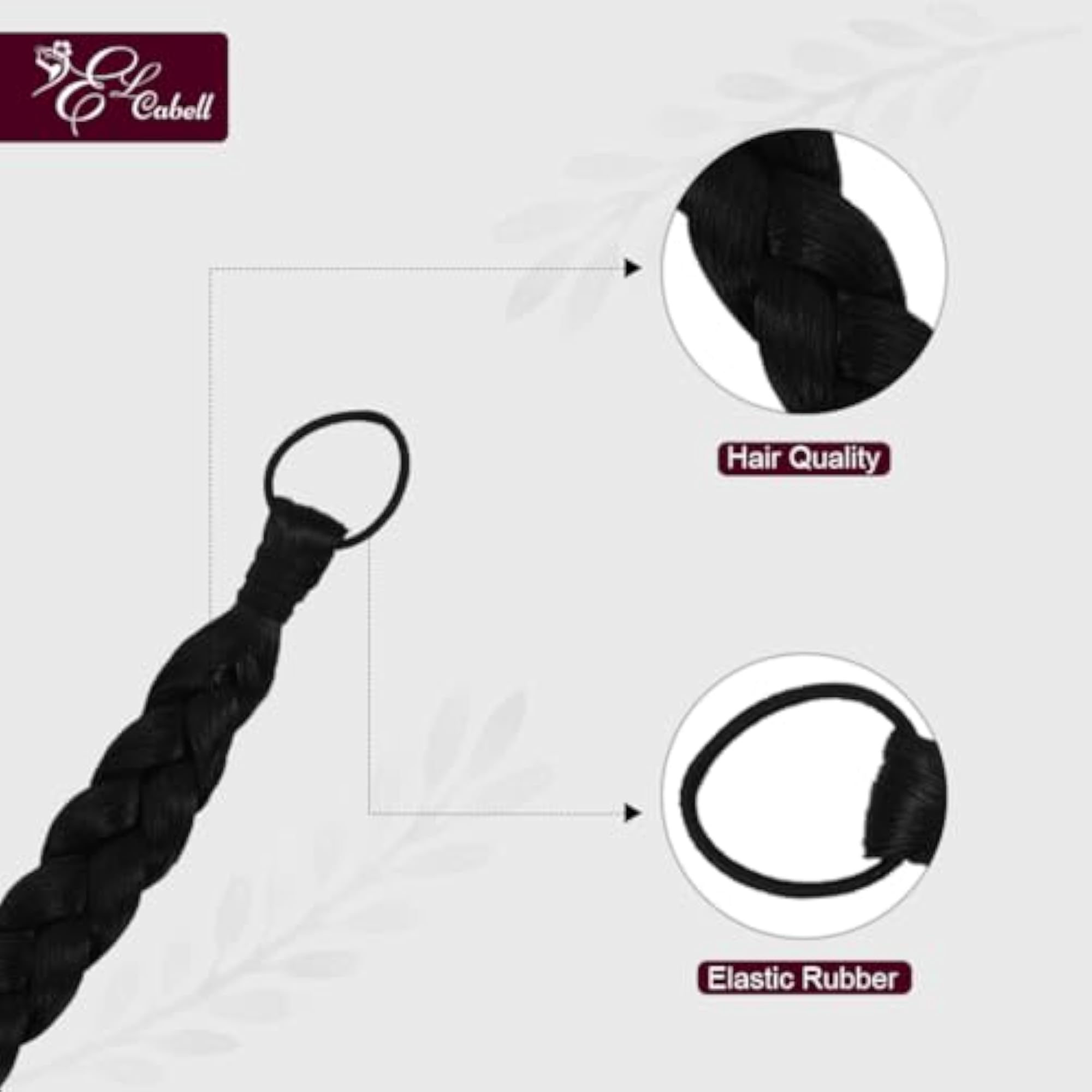Artificial Hair Choti Extension for Women, Traditional Style