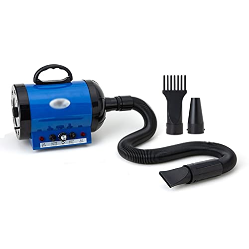 Wasserblasmaschine Für Haustiere Hundehaartrockner Großes Hunde-Hochleistungs-Haushaltskätzchen, Das Artefakt Badet, Trocknet Und Haare Weht (Color : Blue) Cover