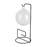 【Decoración perfecta】 Llena esta pecera de vidrio con tus piedras, arenas, plantas de aire, suculentas, plantas verdes o mini peces favoritos para decorar cualquier mesa de tu casa.