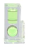 Opteka Standard Hot Shoe 2-Axis Spirit Camera Bubble Level for Canon, Nikon, Sony, Olympus, FUJIFILM, Pentax Digital Cameras (Fits Standard Hot Shoe Only)