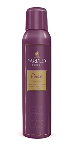 Yardley Poise Deodorant, Refreshing Body Spray,150ml (Pack of 2) - HerbalStore_247