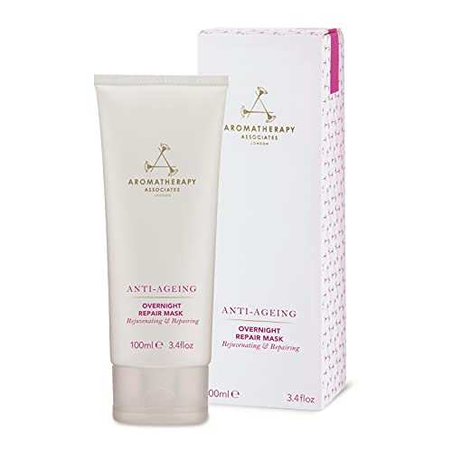 Aromatherapy Associates Overnight Repair Mask 100ml, eine Anti-Aging-Gesichtsmaske, die hilft, Linien zu glätten und die Haut zu straffen, und Sie über Nacht mit einer Gesichtsbehandlung verwöhnt.