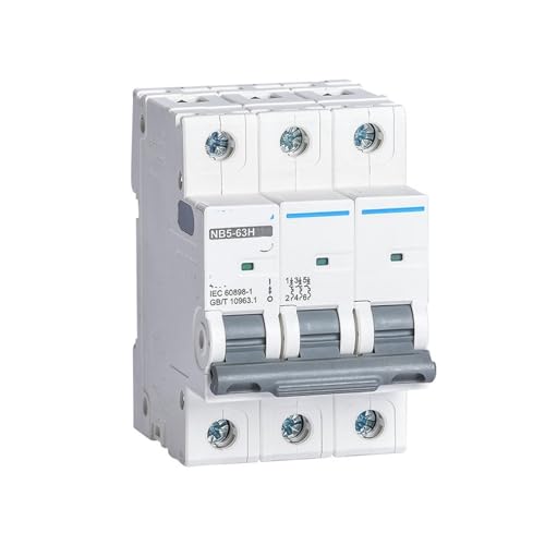 Disjoncteur NB5-63H 3P D3(R) haute capacité de coupure pour moteurs