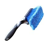 Brosses à pneus : tête de brosse rigide de surface pour un nettoyage en profondeur et efficace, nettoyeur de pneus