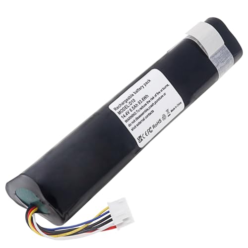 Fanhua Replacement Battery Compatible with Neato D8 D9 D10 Robotic Vacuum Cleaners 14.4V 6500mAh Li-Ion Battery