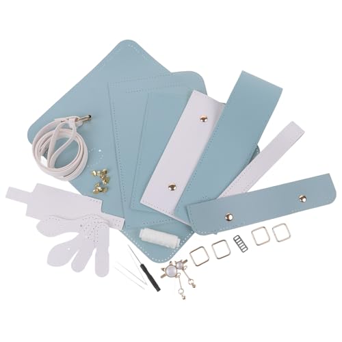 Matériel fabrication paquet fait main cuir PU et kit couture DIY