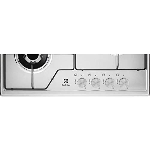 Electrolux - Piano cottura a gas KGS 6434 SX finitura inox da 60cm