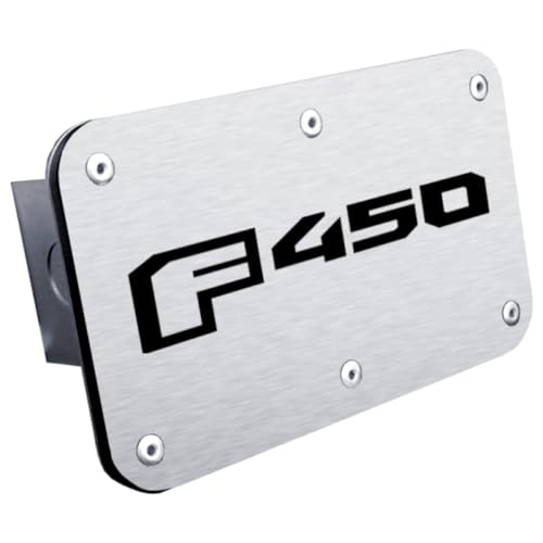 Au-TOMOTIVE GOLD, INC. Officially Licensed Class III Trailer Hitch Plug for Ford F-450 (Brushed)