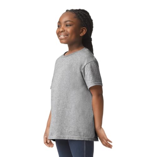 Image of Gildan - Youth Heavy Cotton 100% Cotton T-Shirt. 5000B - [Sky]