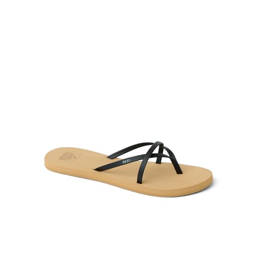 REEF Womens Sandals, Bliss Wild, Black, 9 - image 5