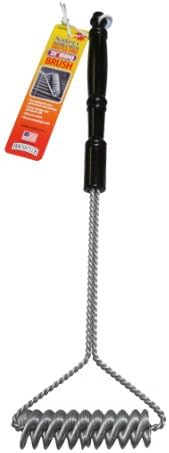 Brushtech Double Helix Bristle Free BBQ Brush, 21-Inch