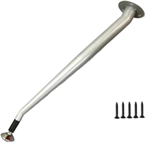 LwsCUiH - Pieds et socles de Pieds de table en acier, pieds de meubles de remplacement en métal, pieds de table de bar réglables, pieds d'armoire de table de cuisine, 1 pièce avec vis(O Type)