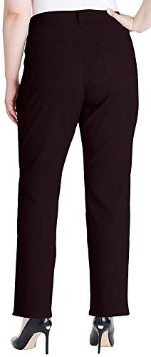 Image of Gloria Vanderbilt Womens Amanda Classic High Rise Tapered Jean Plus Size