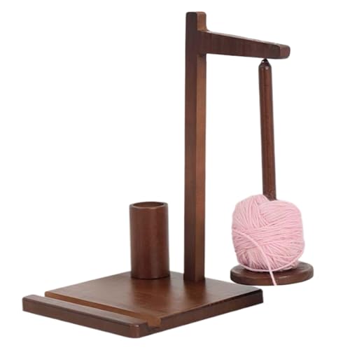 Soporte para bobinas de - Soporte para bobinas de para ganchillo, accesorio magnético con organizador lateral para viajes, hogar, adultos, mujeres, principiantes, hecho a mano