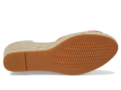 Cole Haan Cole Haan Womens Cloudfeel Hampton Sandal, Nasturtium Canvas, 6.5-B US