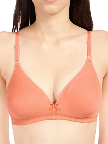Image of SONARI Omania Womens Non-Padded Cotton Polyester Bras - Solid, Non-Wired, Medium Coverage, Hand Washable (Pack of 2)