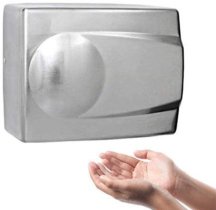 URBAN DESIRES Hand Dryer Hand Drier Automatic for Washroom Fast Dry Stainless Steel Make in India cha bkd