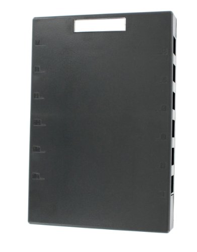 Carcasa de montaje en superficie de 12 puertos Leviton 41089 – 12E negra