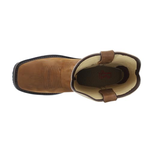 Mens Walnut 12 Inch Electrical Wide Soft Toe Work/Duty - Brown - Size 9.5 D4