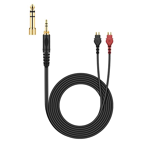 Câble BK mini plug kl3.5 Sennheiser cordon audio noir haut de gamme