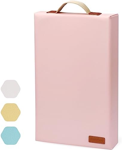 HappyPicnic Waterproof Kneeling Pad for Garden or Bath, 2 inch Thick Soft Foam Kneeler Mat for Gardeners Knee Support or Bathtub Bathing Baby with Handle and Removable Cover-Green - Thumbnail 4