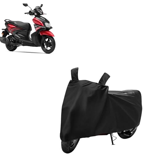 Image of Kerwa Waterproof Bike Cover Compatible with Yamaha RayZR | Dust Proof, UV-Resistant, Mirror Pocket with Windproof Buckle Strap
