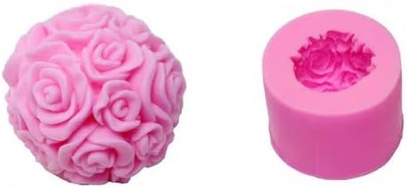 Miniatura 16 de Velas de burbujas antiadherentes, moldes de silicona en forma de cubo de aromaterapia 3D, cera de jabón, molde de silicona para hacer velas de cera