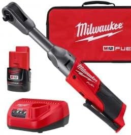 . Milwaukee M12 FUEL 3/8" Extended Reach Ratchet Kit