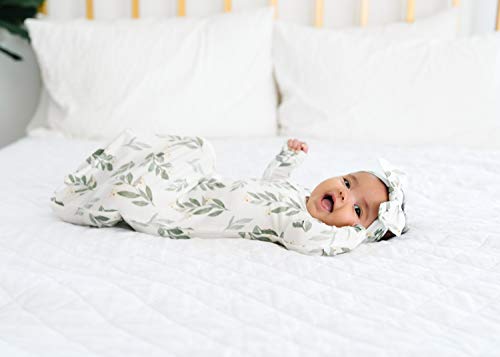 Newborn Knotted Gown"Fern" By Copper Pearl #TOP5