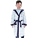 Bluey Bathrobe | Boys Robe with 3D Ears | Hooded Bathrobe | Boys House Robe | Blue Size 4