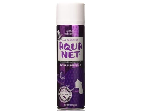 Aqua Net Extra Super Hold Professional Hair Spray Unscented 11 oz (Pack of 2)