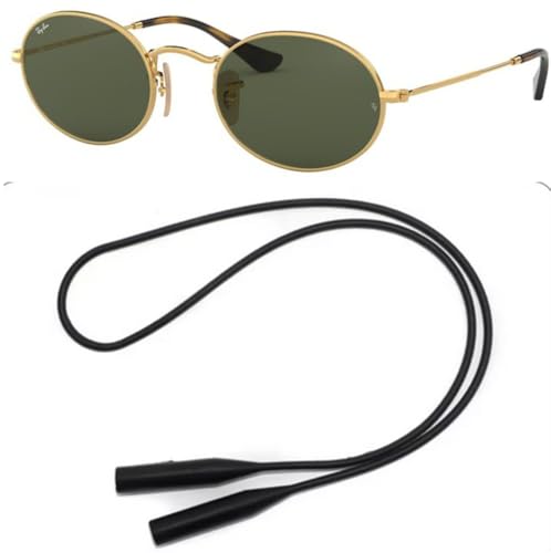 Ray-Ban RB3547N Sunglasses Bundle: RB 3547N 001 Arista and Universal Anti-slip Silicone Leash2