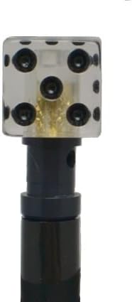 MOTOFLOWZ CLEAR DICE CUSTOM GAS CAP VENT crf trx raptor banshee yfz 450 250 125