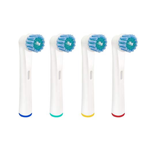 Replacement Toothbrush Heads Compatible With Oral B Braun Electric Toothbrush, 4 Count