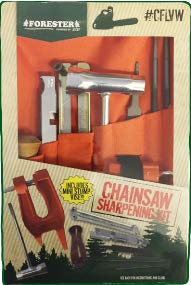 ahlborn Chainsaw Sharpening Kit with Stump Vise