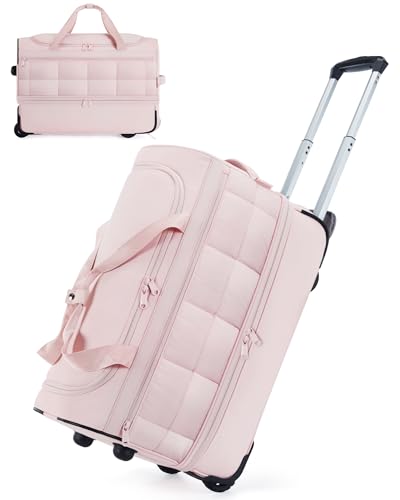 BAGSMART 40L Rolling Duffle Bag