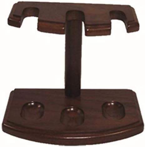 3 Pipe Wooden Stand Rack Holder (Oak)