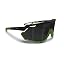 Shiny Black / Matt Green – Silver Mirror Lens