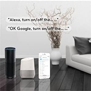 Miniatura 4 de Smart-Life - Interruptor de luz táctil inteligente de pared, panel de vidrio, control remoto inalámbrico por aplicación Smart-Life en cualquier