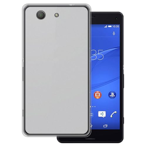 OAGELIM Funda Compatible con Sony Xperia Z3 Compact Case Antigolpes con Cubierta Protectora Flexible de TPU Suave y Resistencia a Arañazos con Protección (Blanco)