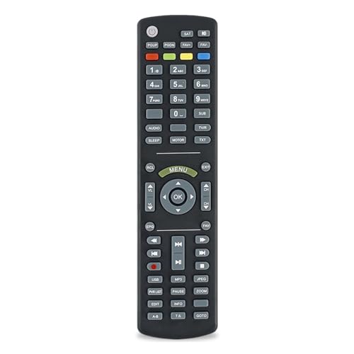 Télécommande décodeur DVB Sat avec boutons précis et longue portée infrarouge