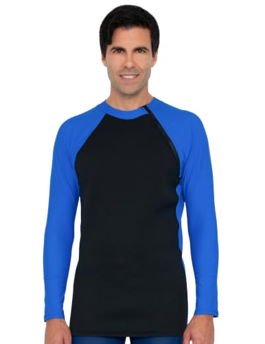 Tuga Men's Neoprene Wetsuit Hybrid, protección solar UPF 50+, hecho en EE.UU. miniatura 1