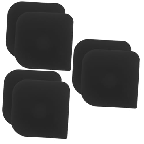 MOLUCKFU 3sets Ergonomic Grip Cake Decorating Supplies Plastic Pan Cleaner Baking Scraper for Baking 2pcs*3