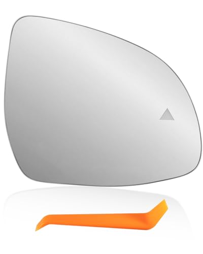 Passenger Side Mirror Glass with Blind Spot Power Heated Fit for BMW X3 G01 G08 X3 M F97 X4 G02 X4 M F98 X5 G05 X6 G06 X7 G07, Right Side Mirrors