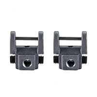 Hoite 2Pcs Dekupiersägeblätter Halter Conversion Kits Pin-Less Adapter Metall Oberen/Unteren Halter